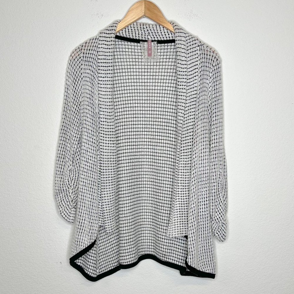 ANTHROPOLOGIE MAUVE Open Front Cardigan Sweater